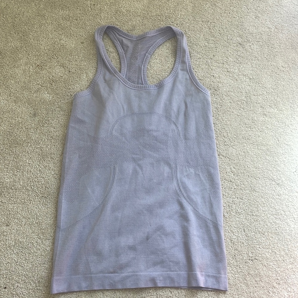 Light purple lulu top